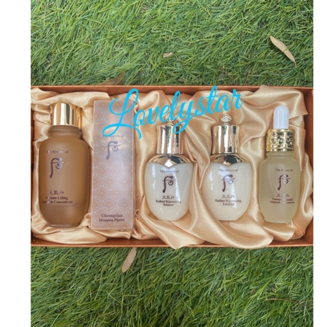 The history of Whoo Cheongidan Ultimate Lifting Ampoule Concentrate