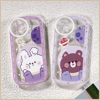 FOR XIAOMI 11LITE 12LITE REDMI 12C 10C 10 NOTE12 NOTE11 NOTE10 NOTE9 NOTE 8 NOTE7 S 9 8 7 10A 9C 9A 9T K40 POCO M5 M5S F3 X3 M3 PRO Planet Bear oval soft case