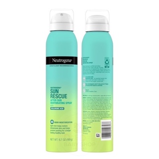 ✈️PRE-ORDER✈️ สเปรย์บำรุงผิวหลังออกแดด Neutrogena SUN RESCUE After Sun Rehydrating Spray