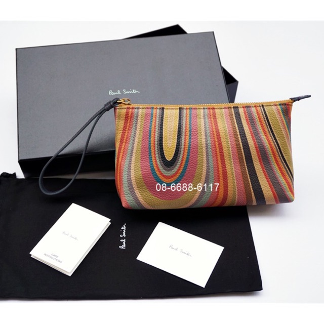 paul smith swirl clutch