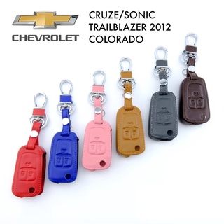 สินค้า ซองหนัง แท้ ใส่กุญแจรีโมทรถยนต์ Chevrolet Colorado / Trailblazer / Cruze / Sonic **ส่งฟรี**