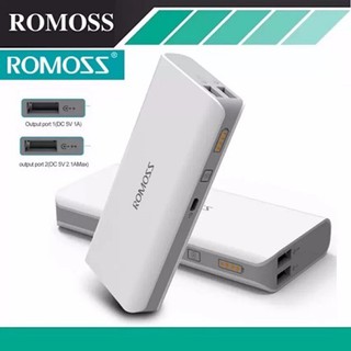 Romoss แบตสำรอง Power Bank Sense 4 (PH50-221) 10400 mAh พาวเวอร์แบงค์คุณภาพดี (White) #2342