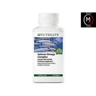 ภาพขนาดย่อของภาพหน้าปกสินค้านิวทริไลท์ แซลมอน บรรจุ 60 เม็ด และ 120 เม็ด Nutrilite Salmon Omega Complex (ซอฟท์เจล) EXP.04-08/2023 จากร้าน mooksuthinee บน Shopee