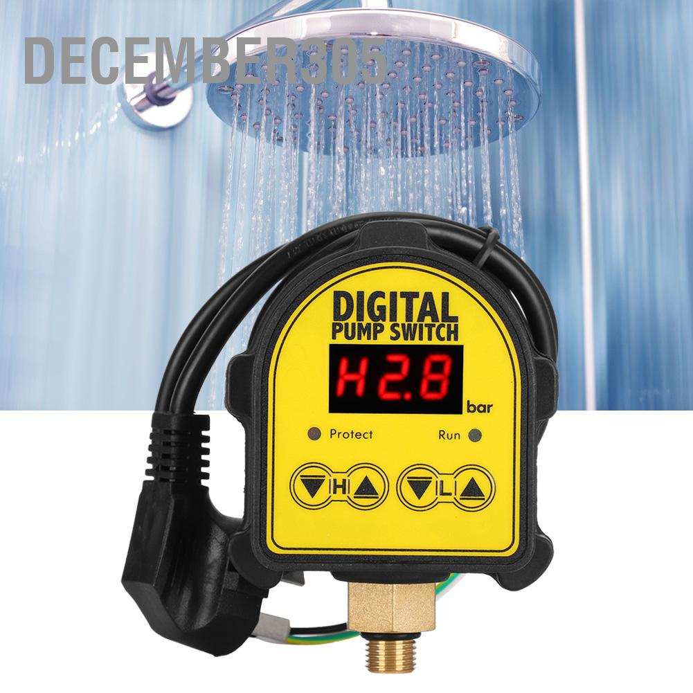 December305 Digital Automatic Electronic Pressure Controller Switch for