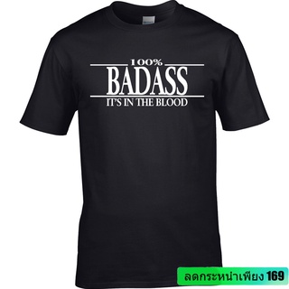 เสื้อยืด พิมพ์ลายตลก Badasuperhero Stag Humour สําหรับผู้ชาย SDF78859