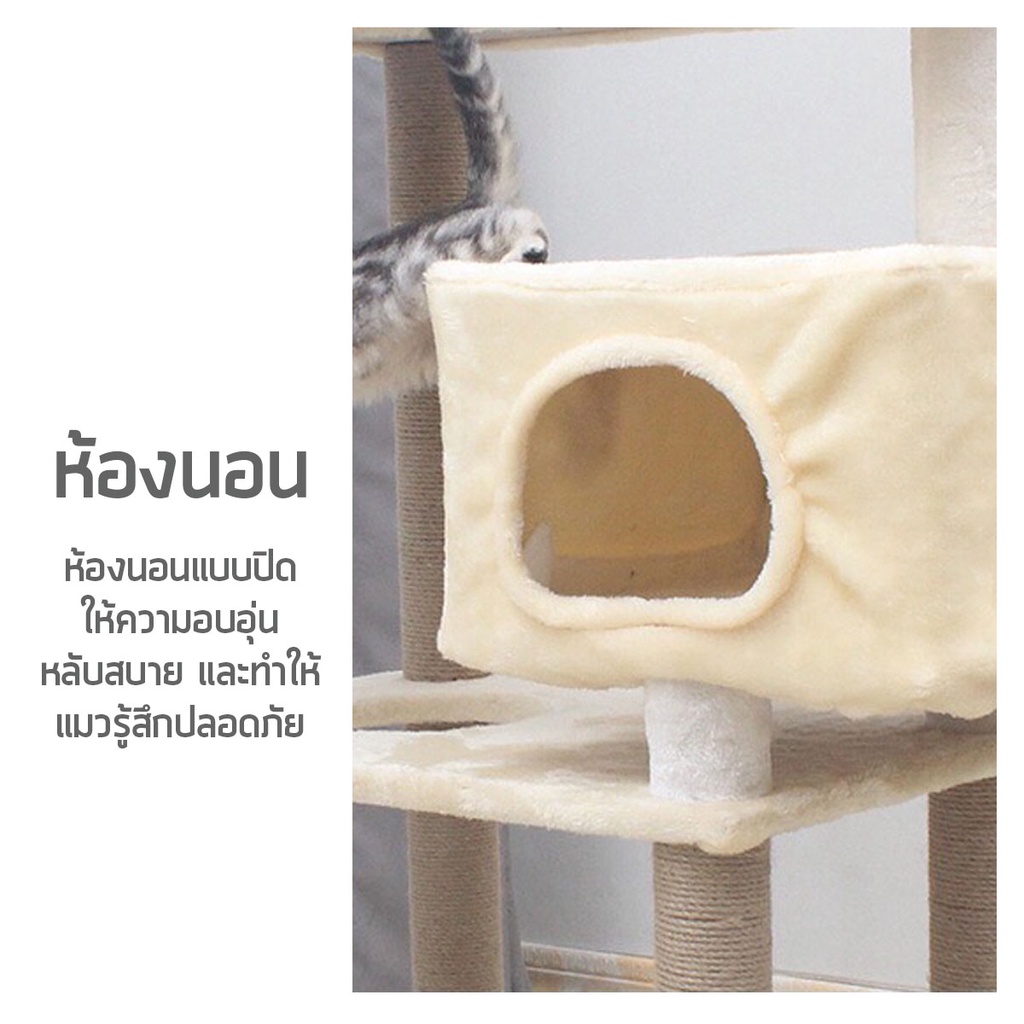 coco-pet-คอนโดแมว-ขนาด-40x60x147-cm-บ้านเหมียว-คอนโดน้อง-ที่ปีนเล่นแมว