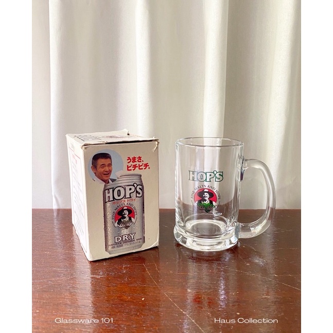 แก้วเบียร์ญี่ปุ่น Suntory Hop’s Beer Mug Shopee Thailand