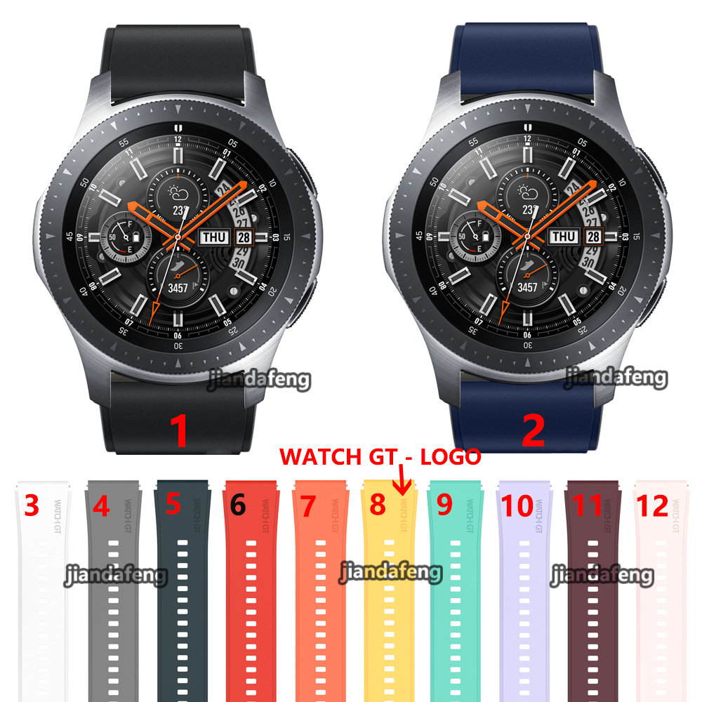ภาพหน้าปกสินค้าสายนาฬิกาซิลิโคนสำหรับ Samsung Galaxy Watch 46mm