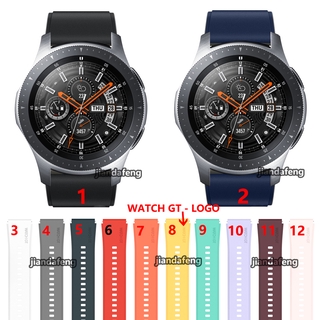 สินค้า สายนาฬิกาซิลิโคนสำหรับ Samsung Galaxy Watch 46mm