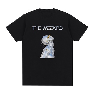 เสื้อยืดผ้าฝ้าย พิมพ์ลาย The Weeknd 90S สไตล์ฮิปฮอป วินเทจ สําหรับผู้ชาย