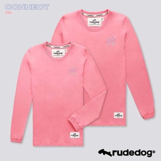 Rudedog แขนยาวชาย/หญิง รุ่น Connect สีชมพู (ราคาต่อตัว)
