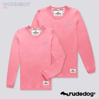 Rudedog แขนยาวชาย/หญิง รุ่น Connect สีชมพู (ราคาต่อตัว)