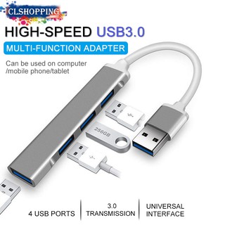 สินค้า Usb3.0 Mini Docking Station One Point พอร์ตแยกสาย Usb สําหรับโน๊ตบุ๊คคอมพิวเตอร์