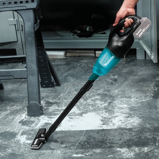 MAKITA DCL180ZB ดูดฝุ่นไร้สาย18V (เครื่องเปล่า ไม่รวมชุดแบต) สีดำ+ใส/1SPEED