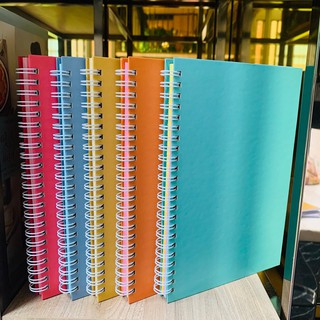 เครื่องเขียน สมุดโน๊ต planner สีพาสเทล A5, A6