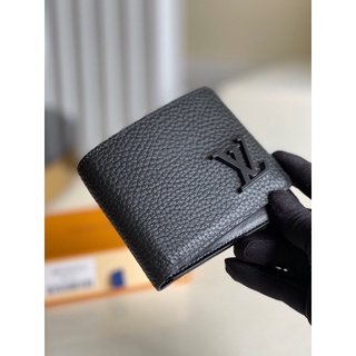 พรี Louis Vuitton Lv walletกระเป๋าสตางค์ หนังแท้กระเป๋า​บัตรคลัทช์แฟชั่น​ แบรนด์​ รุ่น​เดียว​กัน​ดารา​