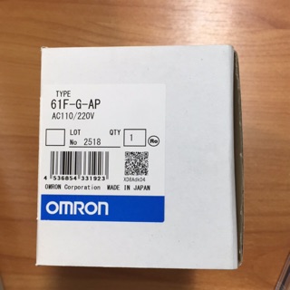 ❤️ส่งทุกวันจ้า❤️ Float less Level Controller โฟลทเลส ควบคุมระดับน้ำ Omron รุ่น 61F-G-AP