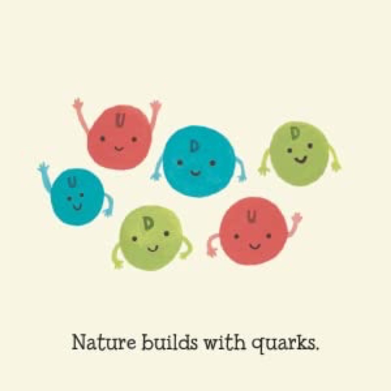 หนังสือเด็ก-baby-loves-quarks-science-วิทยาศาสตร์-ภาษาอังกฤษ-medical-school-university-stem-board-book-for-babies