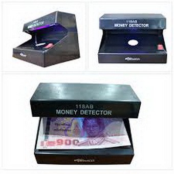 counterfeit-money-detector-เครื่องตรวจแบงค์ปลอม-ล๊อตเตอรี่-ด้วยแสง-uv-ตรวจธนบัตรปลอม-ตรวจลายน้ำบนเอกสารmodel-118ab