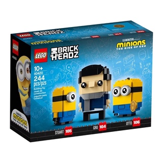 LEGO® BrickHeadz Minions The Rise of Gru, Stuart and Otto 40420 - (เลโก้ใหม่ ของแท้ 💯% กล่องสวย พร้อมส่ง)
