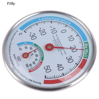 ภาพหน้าปกสินค้า[Filly] เครื่องวัดอุณหภูมิความชื้นแบบอนาล็อกทรงกลมมิเตอร์ Iouq ที่เกี่ยวข้อง