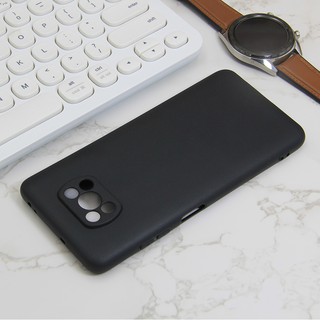 ภาพขนาดย่อของภาพหน้าปกสินค้าเคส POCO X3 PRO NFC เคสซิลิโคนสีดำด้าน กันกล้องได้ จากร้าน indy_access บน Shopee ภาพที่ 1