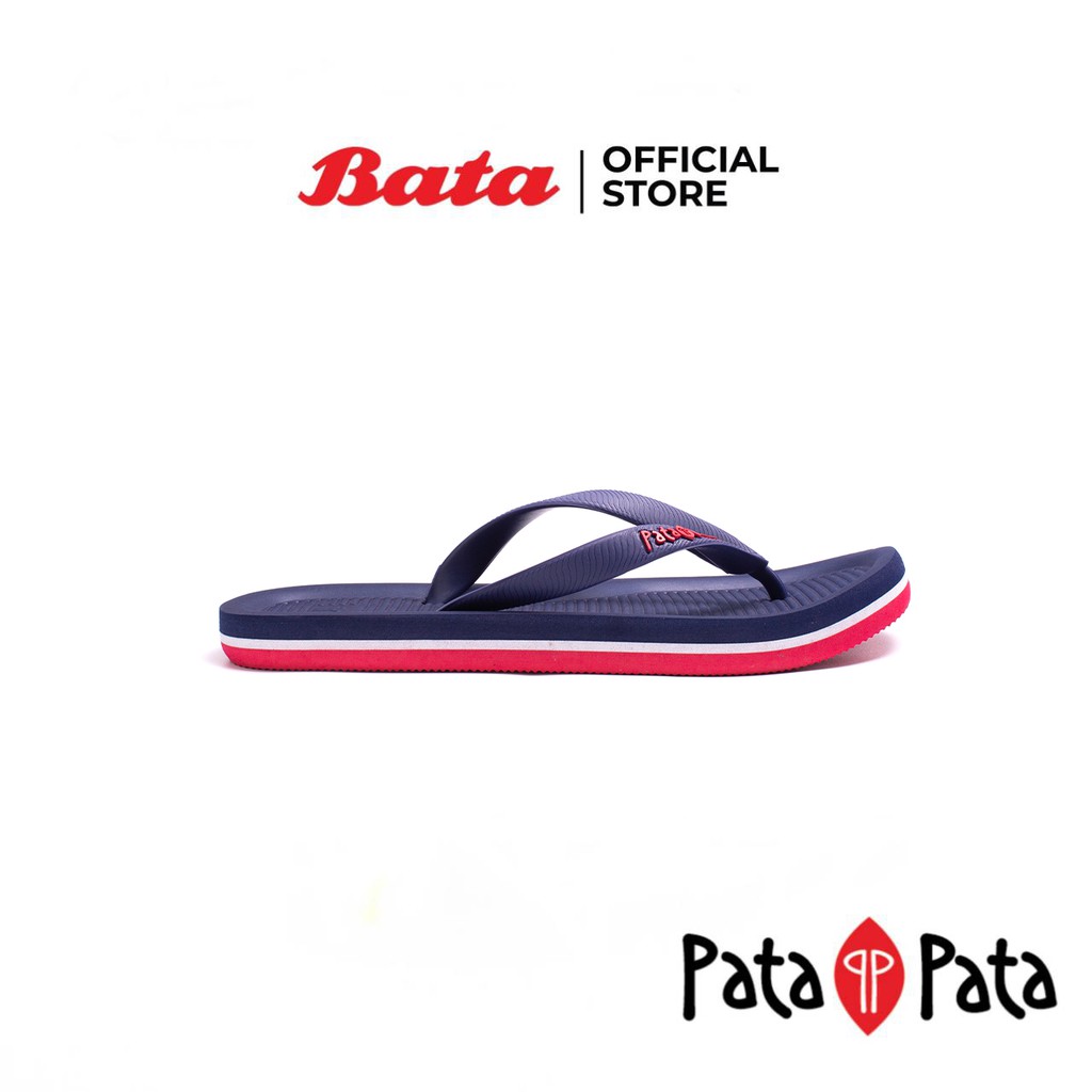 bata-บาจา-รองเท้าเล่นน้ำสงกรานต์-รองเท้าแตะลุยน้ำสงกรานต์-แบบหนีบ-พื้นยาง-น้ำหนักเบา-สำหรับผู้ชาย-ยี่ห้อ-patapata-รุ่น-island-สีน้ำเงิน-8719215