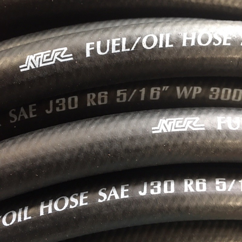 สายน้ำมัน 5/16” (8มม.)2 ชั้น FUEL/OIL Hose SAE J30 R6 Shopee Thailand