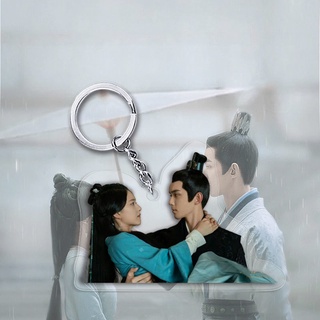 ภาพขนาดย่อของภาพหน้าปกสินค้าพวงกุญแจอะคริลิค ลาย Love Like The Galaxy Zhao Lusi Wu Lei จากร้าน inshome.th บน Shopee ภาพที่ 6