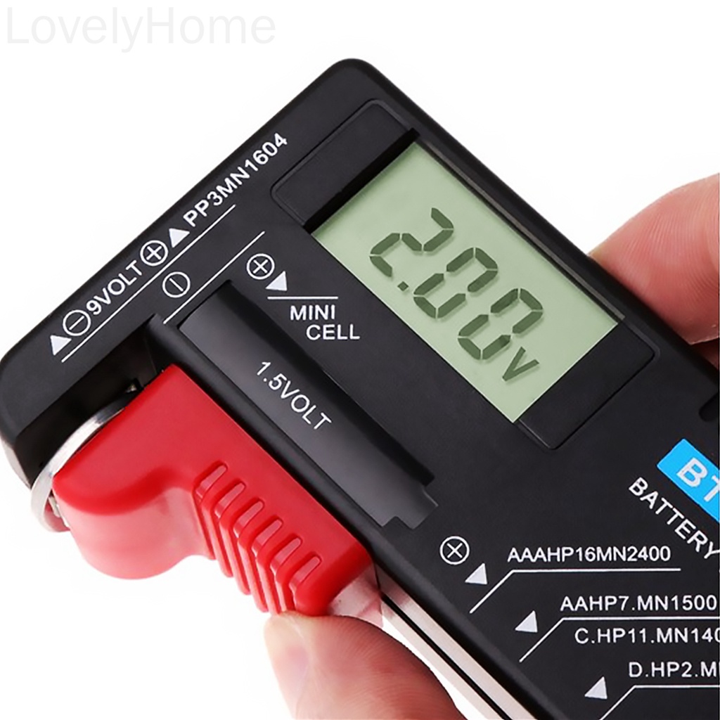 digital-battery-tester-volt-checker-for-9v-1-5v-button-cell-universal-rechargeable-aaa-aa-c-d-battery-testing-device-lovelyhome