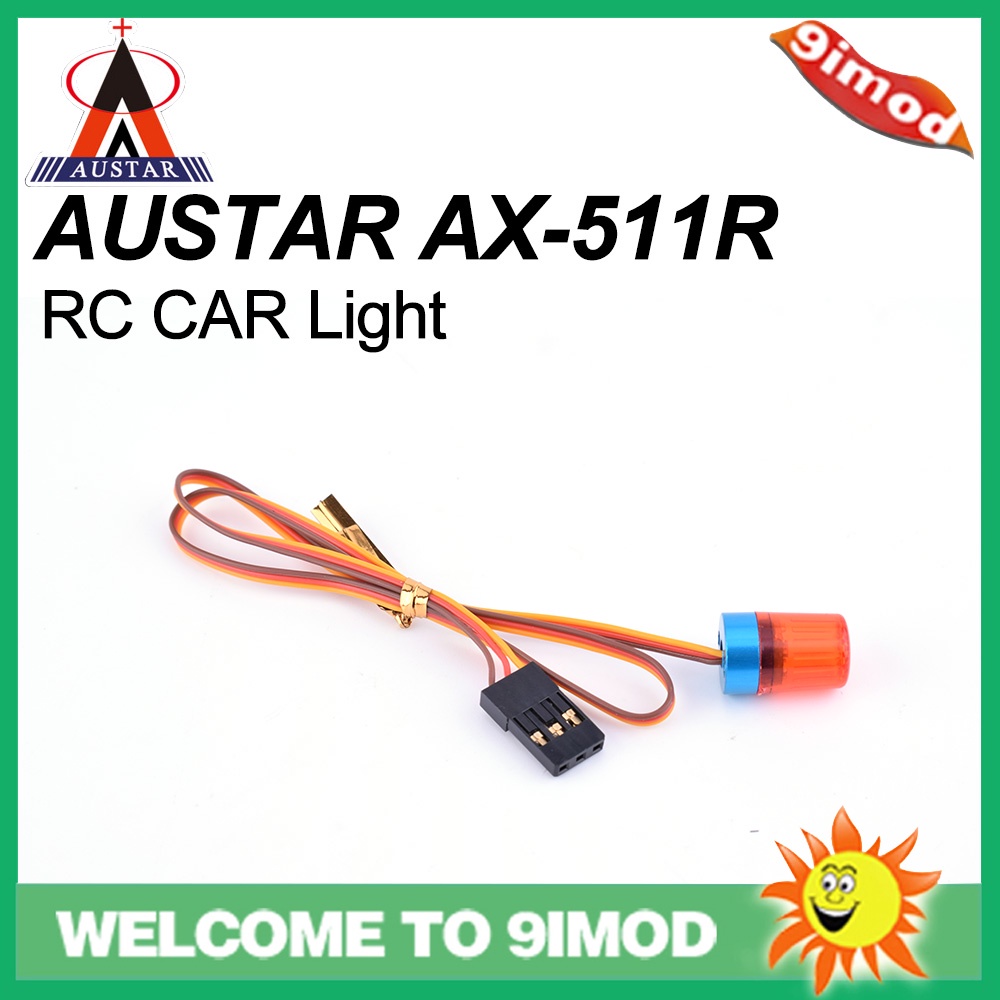 Austar Ax-511R ไฟ Led ทรงกลมสีแดงสําหรับรถบังคับวิทยุ | Shopee Thailand