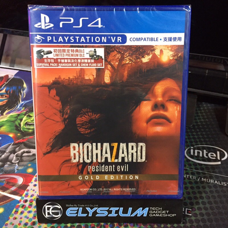 แผ่นเกมส์แท้-พร้อมส่ง-ps4-g-resident-7-biohazard-gold-edition