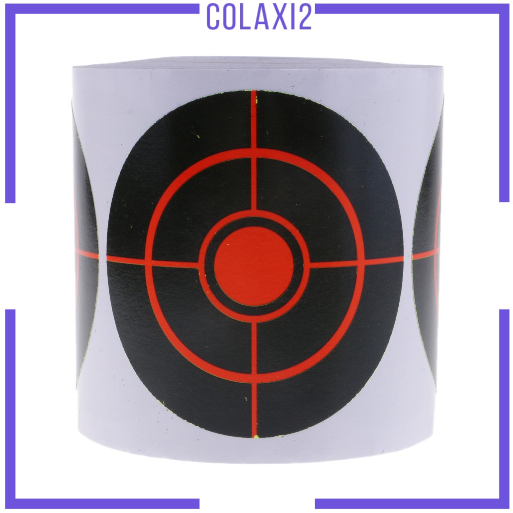 ภาพหน้าปกสินค้า( Colaxi2 ) 250 ชิ้น / ม้วนอุปกรณ์เป้ายิงปืน Dia . 7 . 5 ซม . จากร้าน colaxi2.th บน Shopee