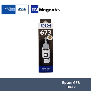 ภาพขนาดย่อของภาพหน้าปกสินค้าEpson T673 (BK/C/M/Y/LC/LM) - เลือกสี จากร้าน tnmonline บน Shopee