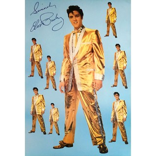 โปสเตอร์ รูปถ่าย ราชา ร็อก เอลวิส เพรสลีย์ Elvis Presley POSTER 20”x30” American Singer King of Rock and Roll V2