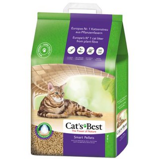 ภาพหน้าปกสินค้าCat’s Best catbest cat ทรายแมว ไม้สน แคทเบส litter sand toilet ทราย แมว ถุงกระดาษ สีเขียว ขนาด 10 ลิตร Original ที่เกี่ยวข้อง