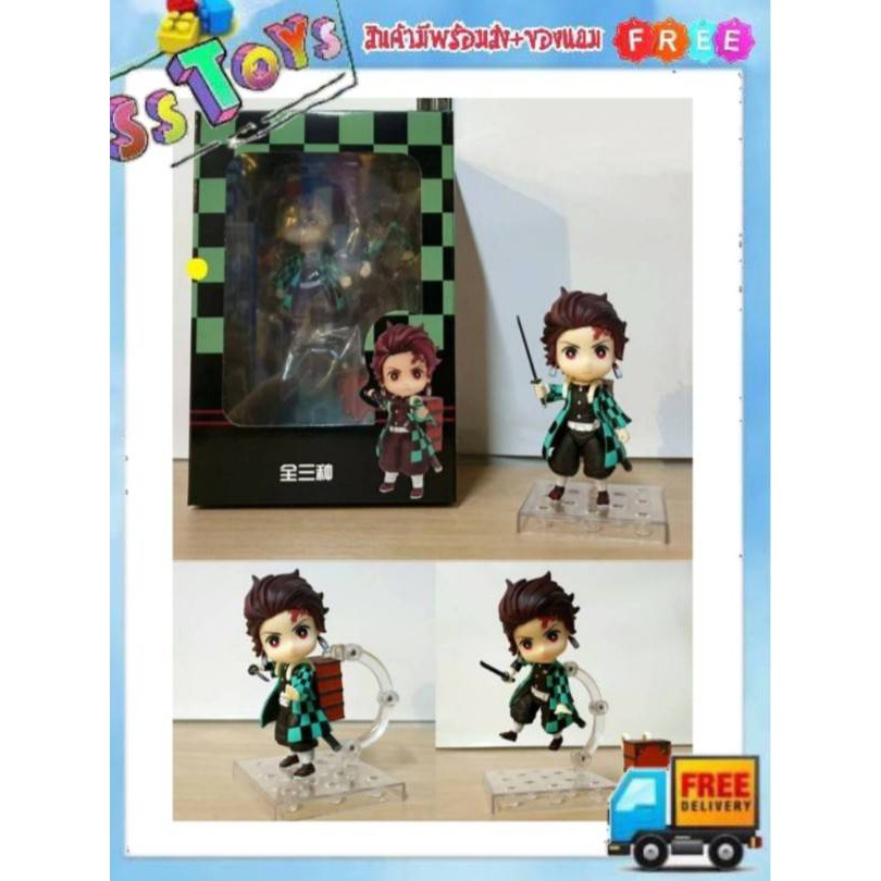 ss-toys-โมเดล-ดาบพิฆาตอสูร-kimetsu-no-yaiba-ทันจิโร่-แอ็กชั่นฟิกเกอร์-สูง10ซม-มีกล่อง