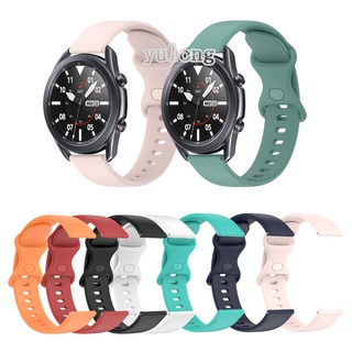 ภาพหน้าปกสินค้าสายนาฬิกาข้อมือ ซิลิโคนนิ่ม 20 มม. 22 มม. แบบเปลี่ยน สําหรับ Samsung Galaxy Watch 3 41 มม. 45 มม. Watch 42 มม. 46 มม. ที่เกี่ยวข้อง