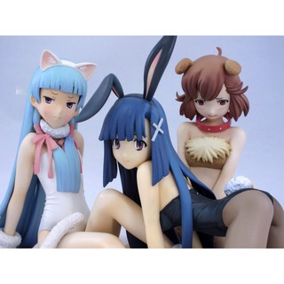 [ฟิกเกอร์แท้] [ครบเซ็ต] Kannagi Nagi Cat Girl ver. - Zange Bunny Girl ver. - Tsugumi Dog Girl ver. - 1/7 (Kotobukiya)