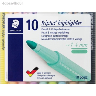 ❃❏Set ปากกา สเต็ดเล่อร์ Staedtler Triplus Highlighter หัว 1-4mm Pastel &amp; Vintage