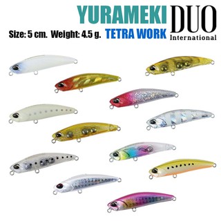 DUO TETRA WORKS YURAMEKI ขนาด 4.8 cm. เหยื่อปลอม เหยื่อตกปลา เหยือ