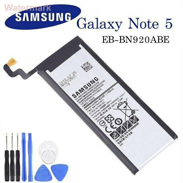 แบตเตอรี่-samsung-galaxy-note-5-eb-bn920abe-sm-n9208-n920c-n9208-n9200-n920t-ของแท้-3000mah