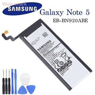 แบตเตอรี่ Samsung Galaxy Note 5 EB-BN920ABE SM-N9208 N920c N9208 N9200 N920t ของแท้ 3000mAh