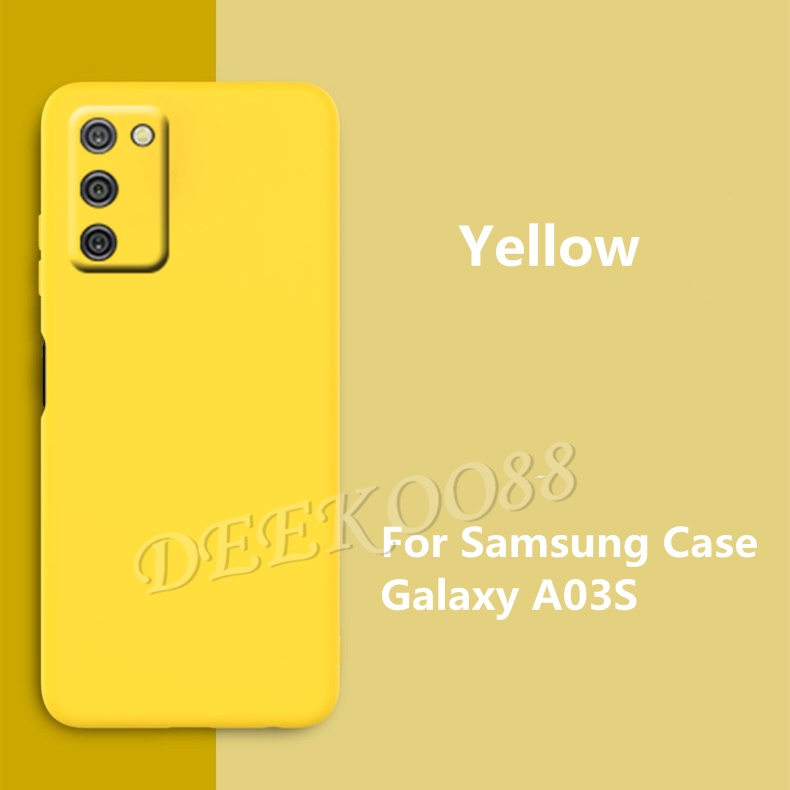 2021-new-เคสโทรศัพท์-samsung-galaxy-a03s-a22-a32-a52-a72-4g-5g-casing-skin-feel-tpu-soft-case-simple-color-tpu-silicone-phone-cover-samsunga03s-เคส