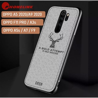 Case Deer เคส Oppo A91 A52020 A92020 F11pro A31 A91 A12 A5s A3s A7 F9  F11pro เคสกันกระแทก เคสราคาถูก เคสนิ่ม เคสออฟโป้