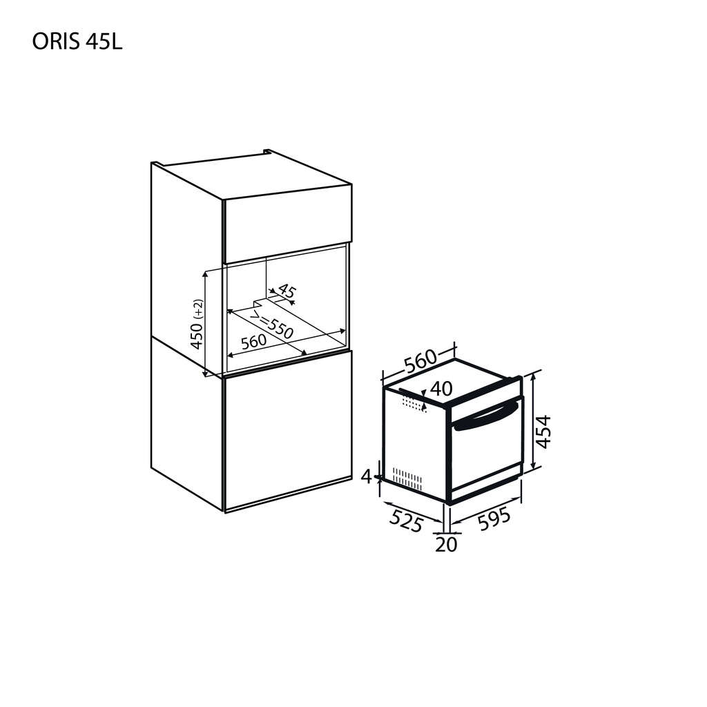 eve-เตาอบไฟฟ้า-เตาอบแบบฝัง-owl-73l-เตาอบไมโครเวฟมัลติฟังก์ชั่น-oris-45cm