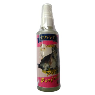 ภาพหน้าปกสินค้าน้ำหอม โคโลญจน์ สำหรับ สุนัข แมว Toffy สำหรับดับ ระงับกลิ่นตัว ขนาด 100 ซีซี ที่เกี่ยวข้อง