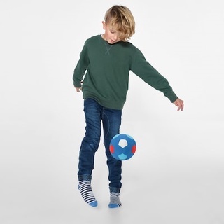 (ทักแชทเช็คของก่อนสั่งซื้อ) ลูกบอลผ้า ขนาด 12 ซม. สีฟ้า ลูกบอล ตุ๊กตา บอลผ้า ของเล่นหมา บอลของเล่น