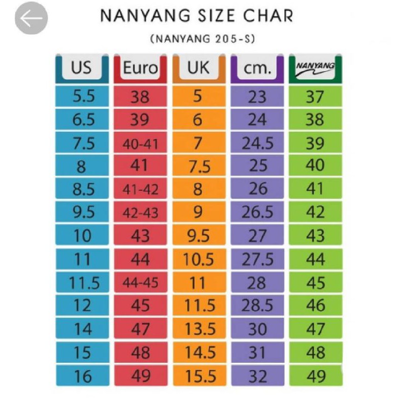 nanyang-205-s-รองเท้าผ้าใบนักเรียนนันยาง-แท้100-สีขาว-น้ำตาล-ดำ