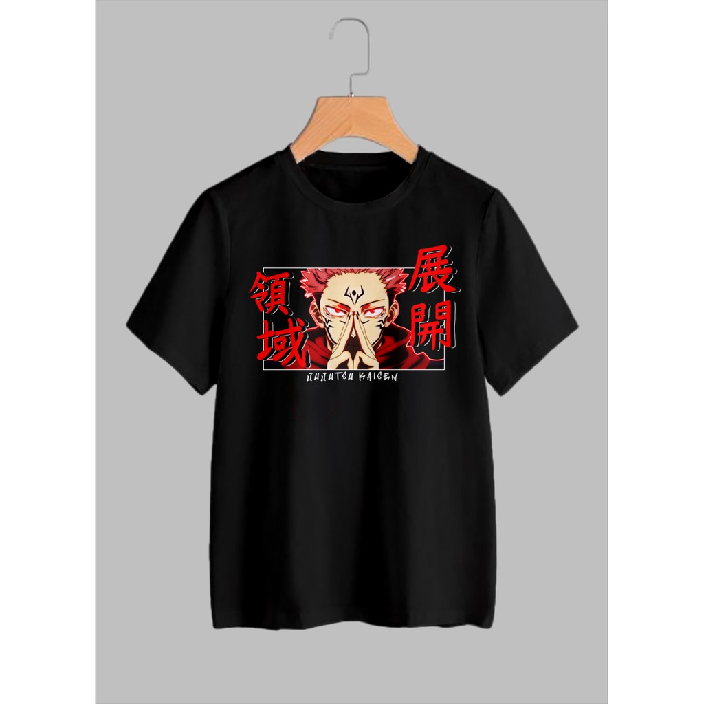 เสื้อยืด-jujutsu-kaisen-ผ้าฝ้าย-100-ผ้าฝ้ายแขนสั้นผู้ชายอะนิเมะ